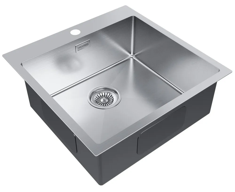 Детальное фото товара: Paulmark KRONER 51, мойка, нержавеющая сталь