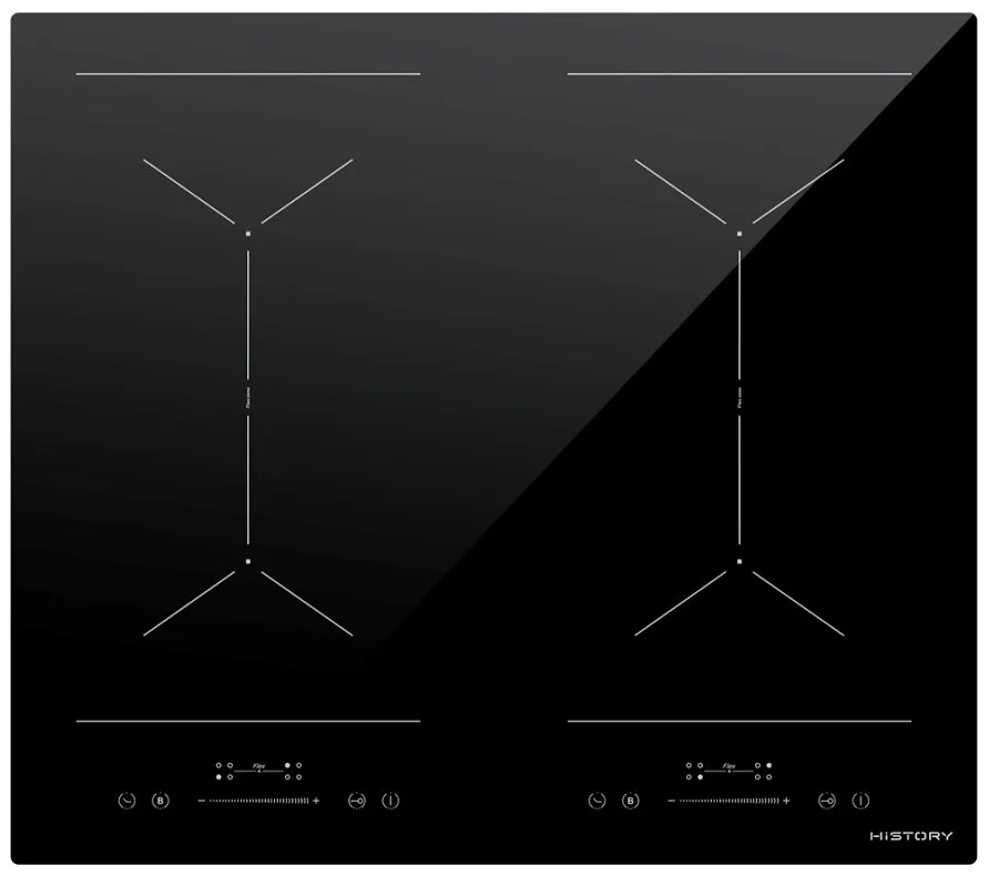 Фото товара: HISTORY HI 6422 BBK индукционная поверхность