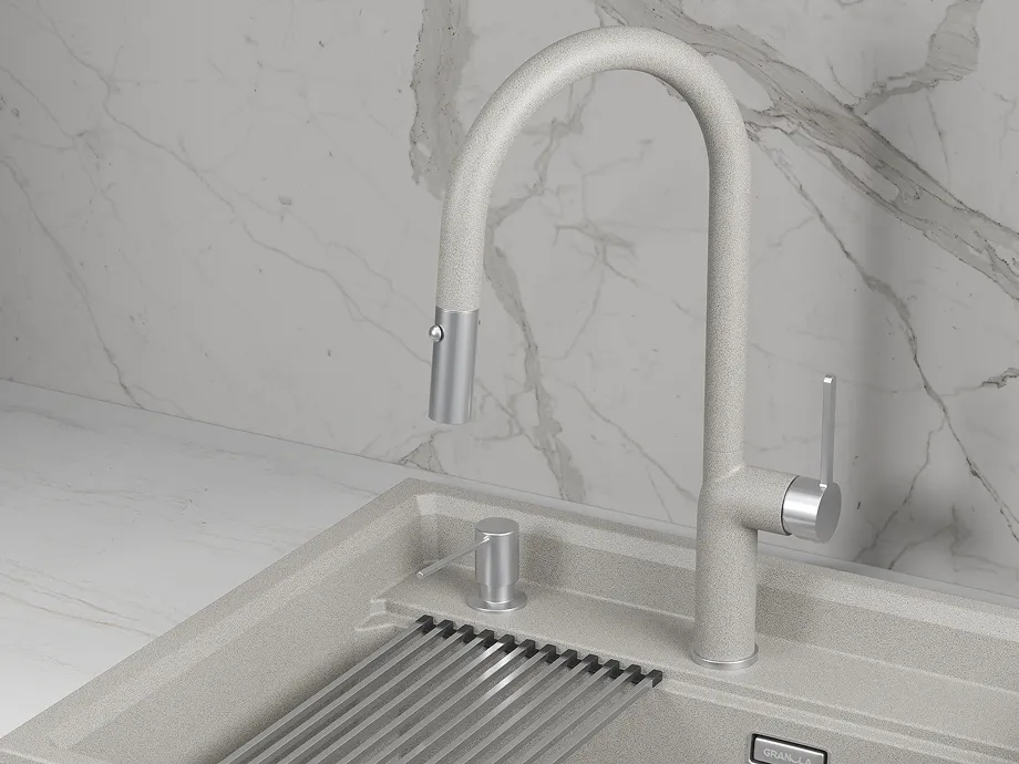 Детальное фото товара: GRANULA 9010 смеситель, гранит, базальт