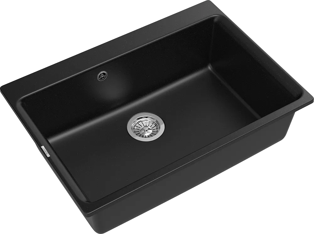 Детальное фото товара: Rivelato AXEL Х-70 nero, мойка, гранит, черный