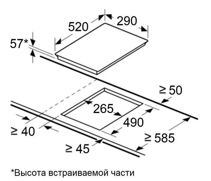 Схема встраивания