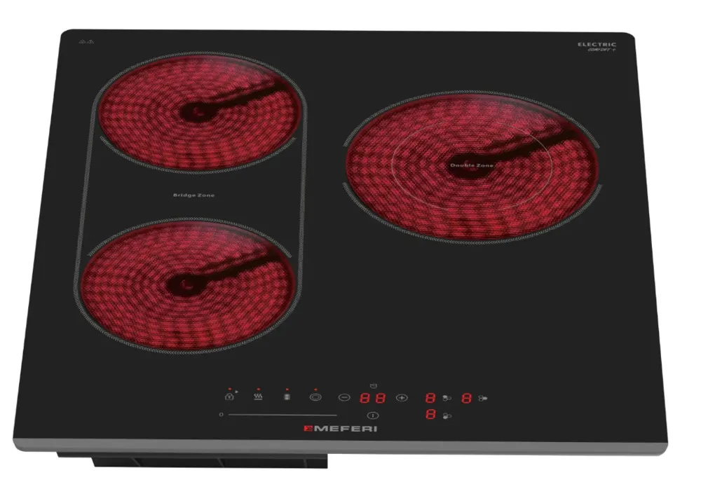 Детальное фото товара: MEFERI MEH453BK COMFORT PLUS стеклокерамическая поверхность