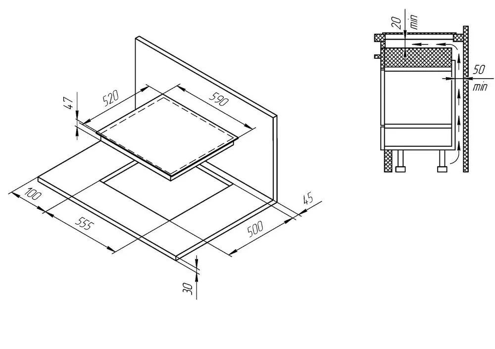 Детальное фото товара: Kuppersberg ECO 601 стеклокерамическая поверхность