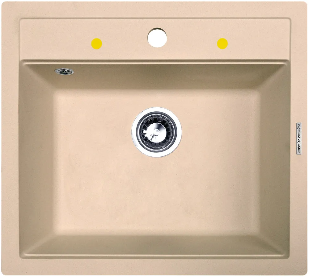 Фото товара: Zigmund & Shtain PLATZ 560, мойка, топленое молоко