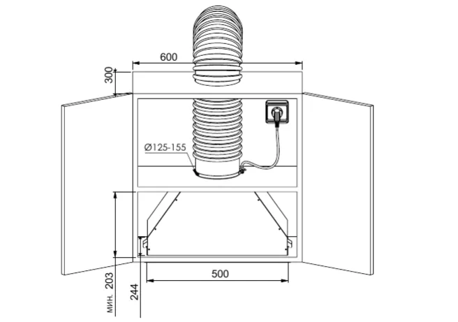 Схема встраивания