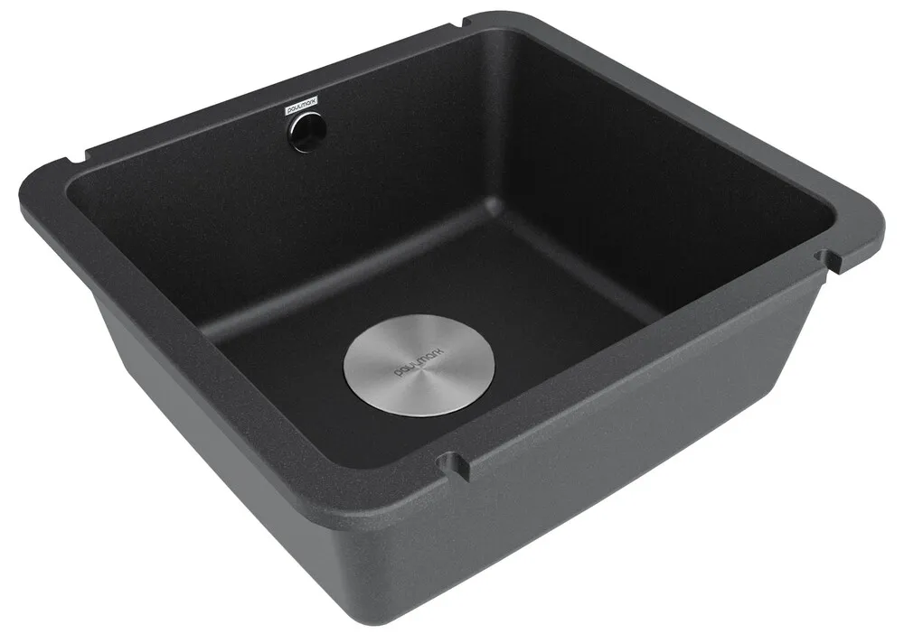 Детальное фото товара: Paulmark UNTER, мойка, гранит, черный