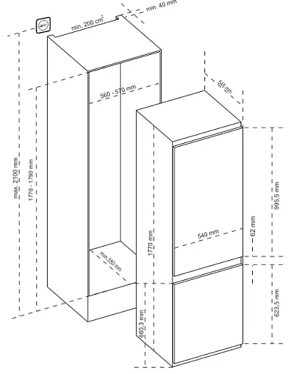 Схема встраивания