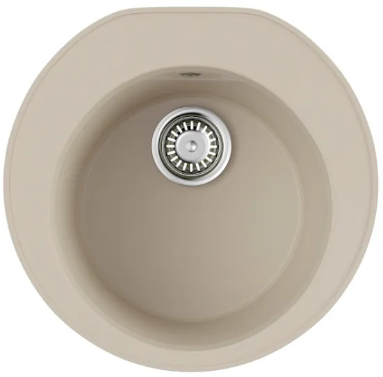 Фото товара: Omoikiri Miya 50R BE, мойка, гранит, ваниль