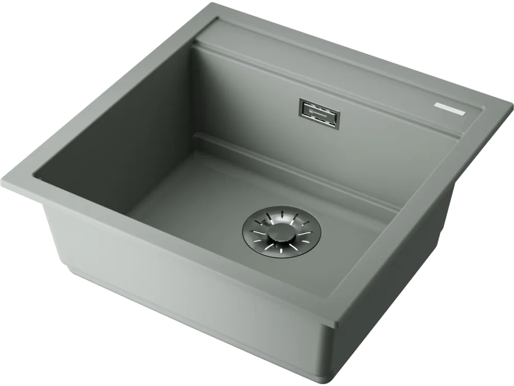 Детальное фото товара: Omoikiri Kitagawa 51-WG, мойка, керамика, wind green