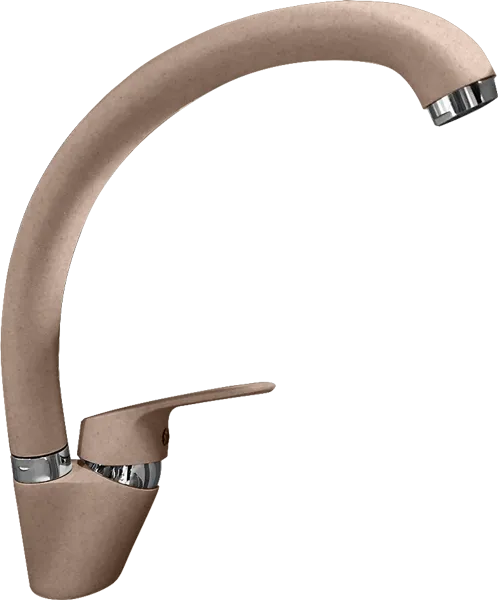 Фото товара: GranFest 3323, смеситель, мрамор, бежевый