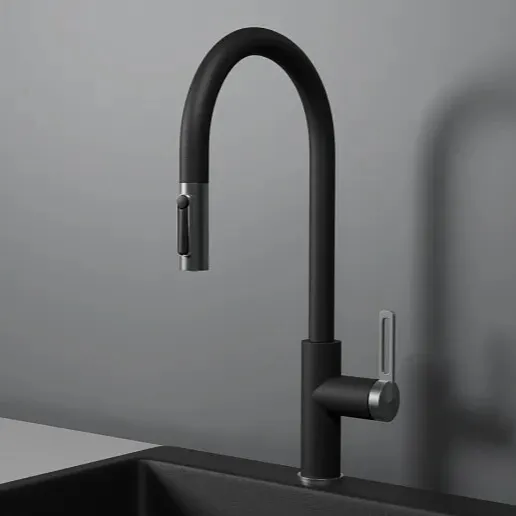 Фото товара: GRANULA 8168 смеситель, гранит, шварц