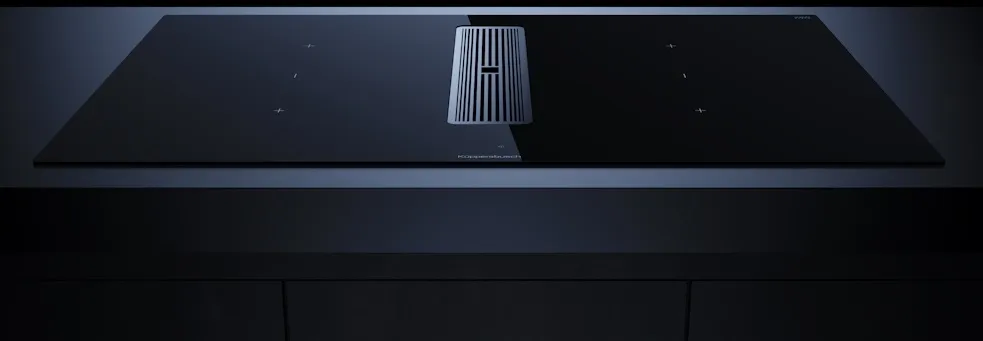 Детальное фото товара: Kuppersbusch KMI 9350.0 SR Silver Chrome индукционная поверхность