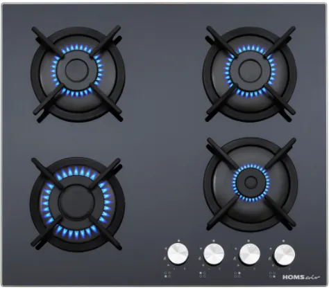 Фото товара: HOMSair HGG641BK газовая поверхность