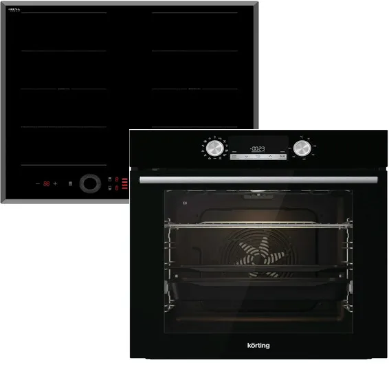 Фото товара: KORTING HIB 68700 B QUADRO + OKB 8481 ESN PYRO