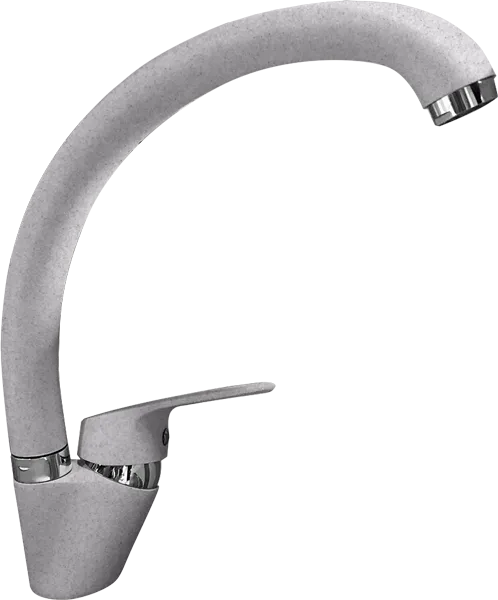 Фото товара: GranFest 3323, смеситель, мрамор, серый