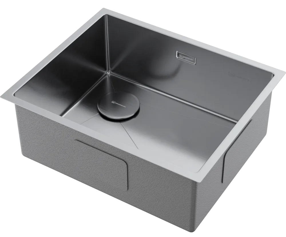 Детальное фото товара: Omoikiri Taki 54-U/IF-L-IN Side SF, мойка, нержавеющая сталь