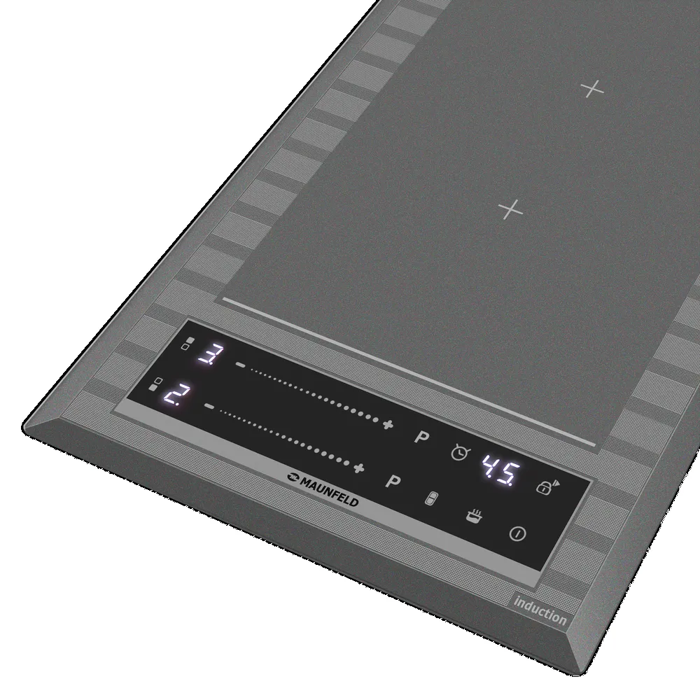 Детальное фото товара: Maunfeld CVI292S2FMDGR LUX индукционная поверхность