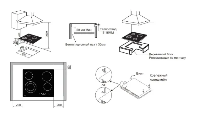 Схема встраивания