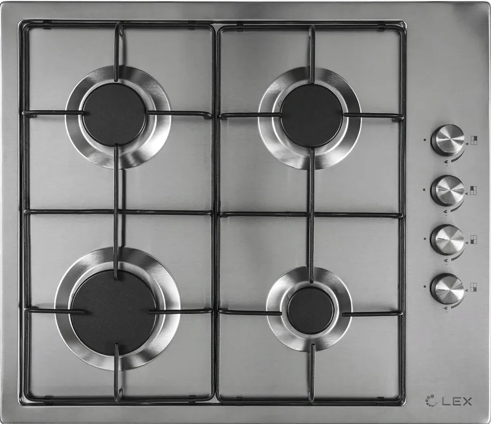 Фото товара: LEX GVS 644-1 IX газовая поверхность