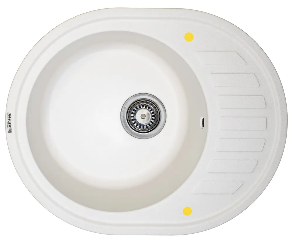 Фото товара: Ecoshtein KREIS OV 620, мойка, гранит, латте