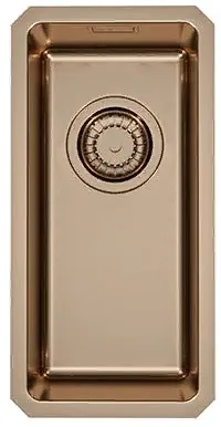 Фото товара: ALVEUS KOMBINO 10 MONARCH COPPER SAT-90, мойка, нерж. сталь, медь (в компл. с выпуском без сифона)