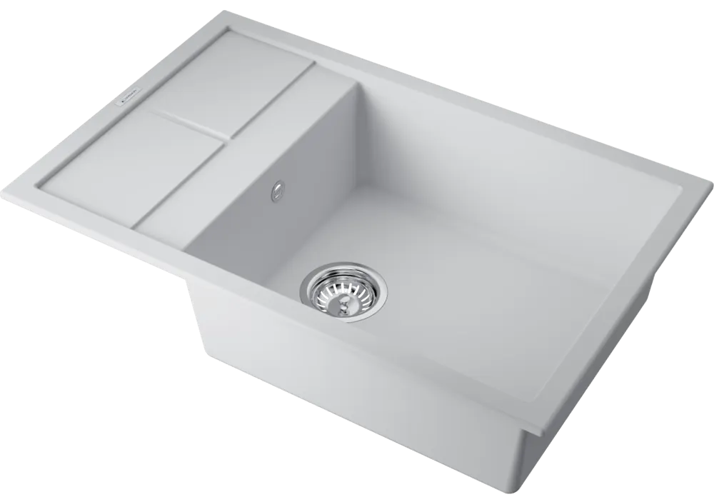 Детальное фото товара: Omoikiri Sumi 78A-LB-WH, мойка, керамика, белый