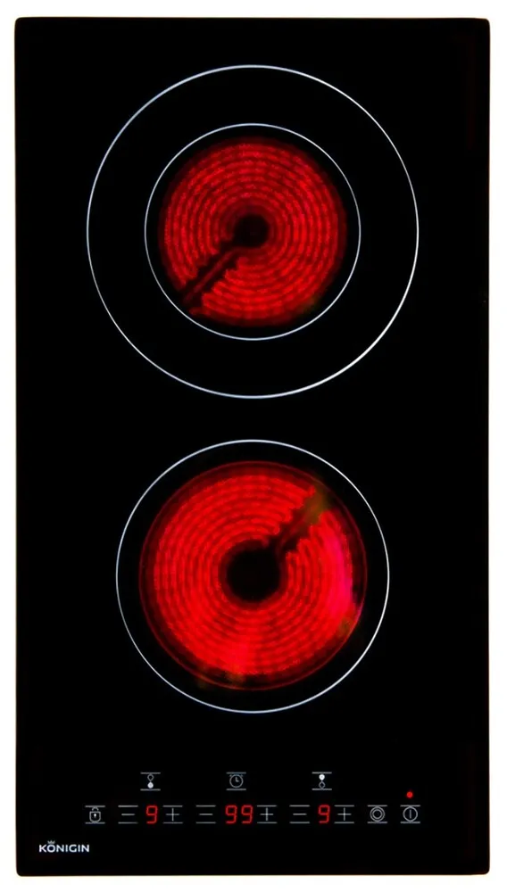 Детальное фото товара: Konigin Libra C302 TBK стеклокерамическая поверхность
