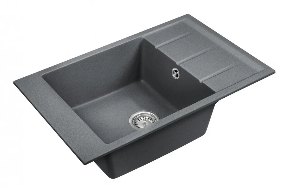 Фото товара: Emar EMQ-1780.Q, мойка, гранит, антрацит