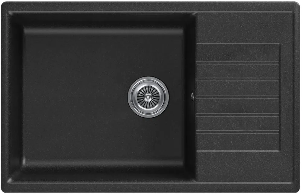 Фото товара: KUCHENSTERN FLUG 60, мойка, гранит, антрацит