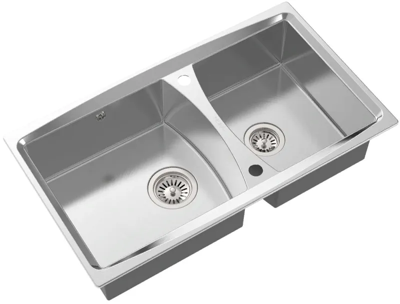 Фото товара: Oulin OL-S8203, мойка, нержавеющая сталь сатин