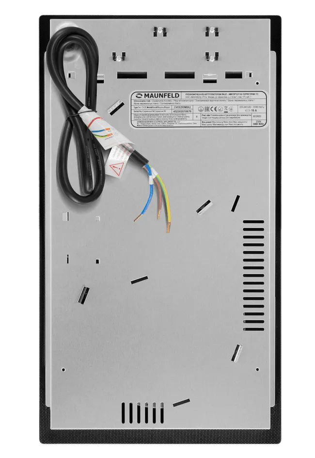 Детальное фото товара: Maunfeld CVCE292MBK2 стеклокерамическая поверхность