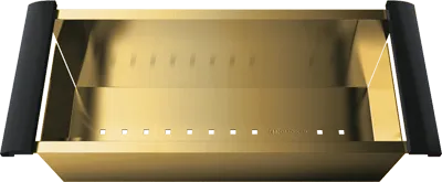 Детальное фото товара: Omoikiri CO-02-PVD-LG, коландер, нержавеющая сталь/светлое золото