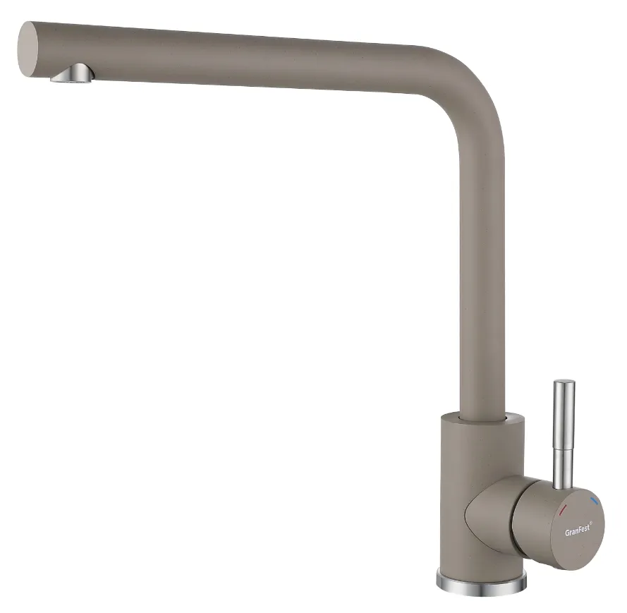 Фото товара: GranFest GF-Z-5411, смеситель, гранит, песочный