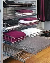 Фото товара: Pelly корзина Opti 800, c направляющими полного выдвижения, серебро