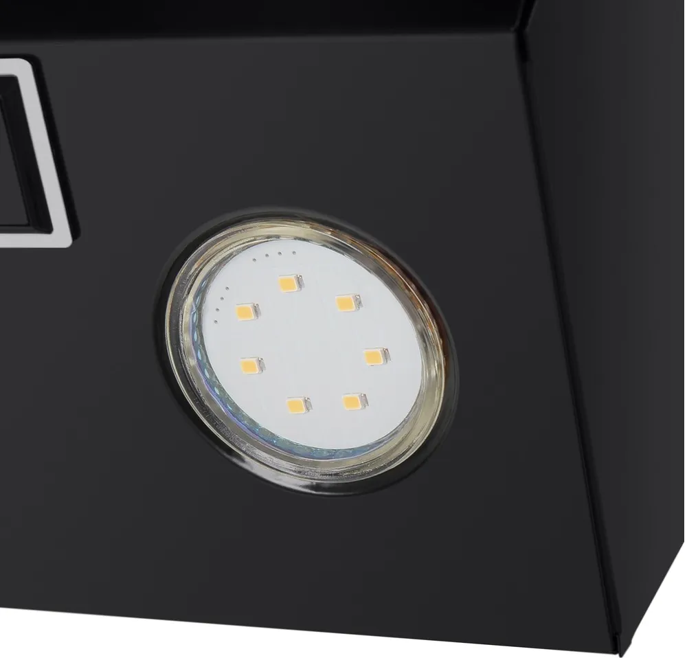 Детальное фото товара: Maunfeld BRIDGE 50 INOX Glass Black