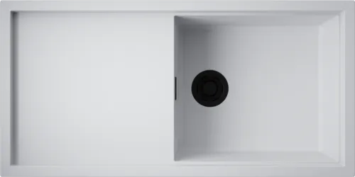 Фото товара: Omoikiri Sintesi 100-WH, мойка, керамика, белый