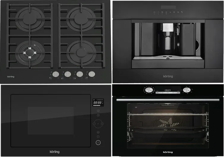 Фото товара: KORTING HGG 6825 CTN + OKB 8481 ESN PYRO + KMI 825 TGN + KCM 9200 BG