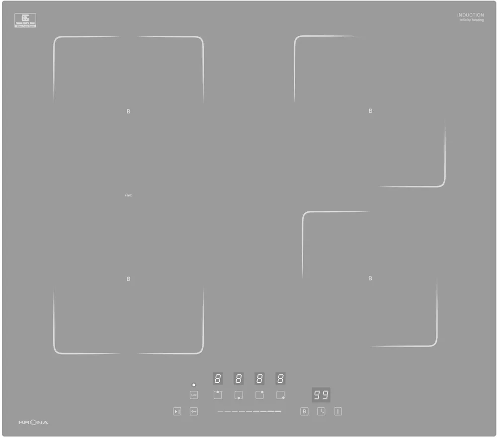 Детальное фото товара: Krona MYSTERIUM max ih 60 GR индукционная поверхность