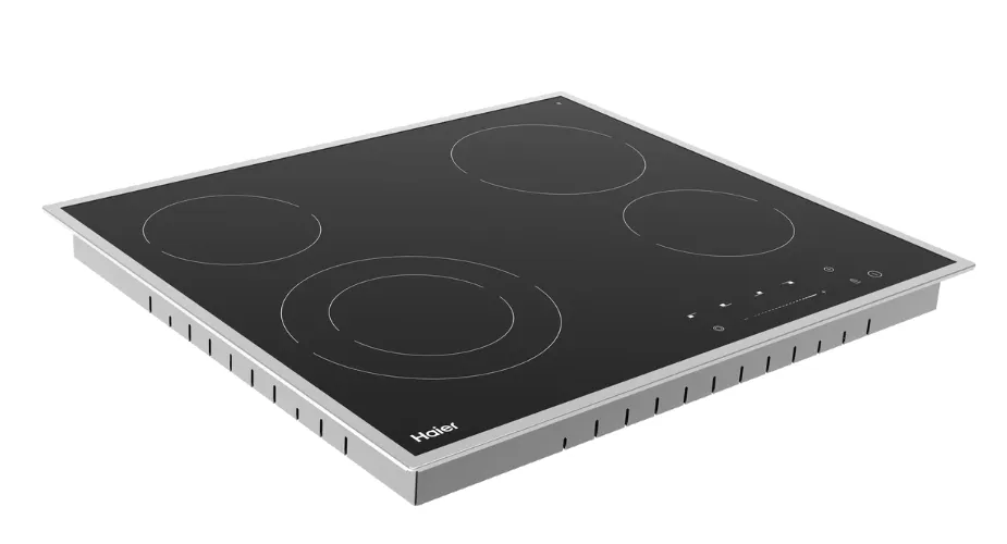 Детальное фото товара: Haier HHX-C64TDFB стеклокерамическая поверхность