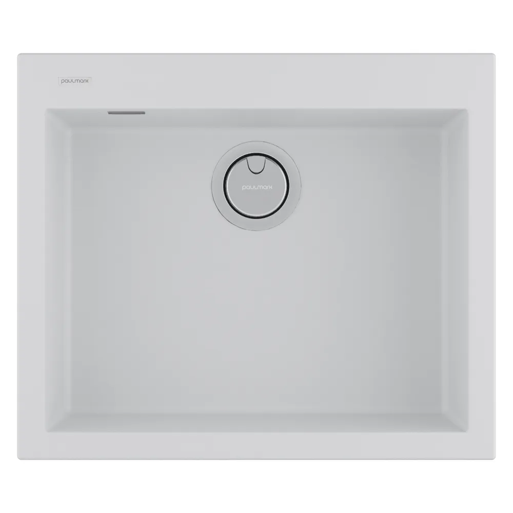 Фото товара: Paulmark DECORATION 60, мойка, гранит, белый