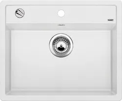 Фото товара: Blanco Dalago 6-F, мойка, гранит, белый с клапаном-автоматом