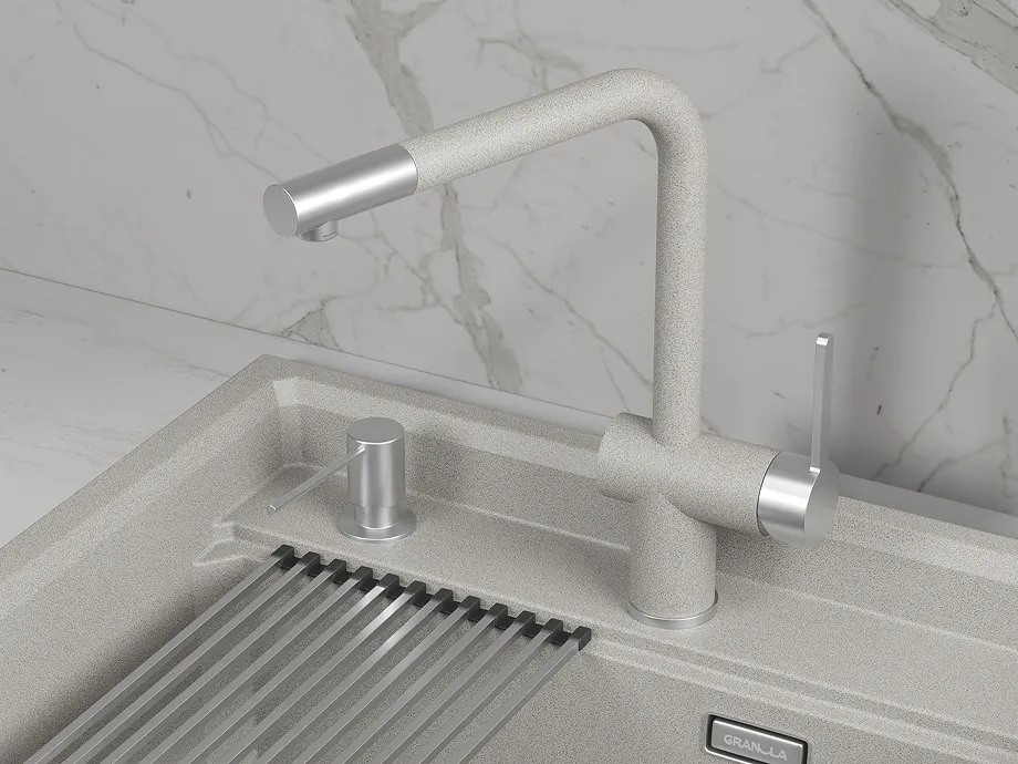 Детальное фото товара: GRANULA 5017 смеситель, гранит, базальт