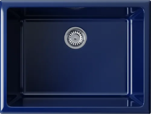 Фото товара: Omoikiri Okinoshima 61-U/I-IB Glossy, мойка, керамика, indigo blue
