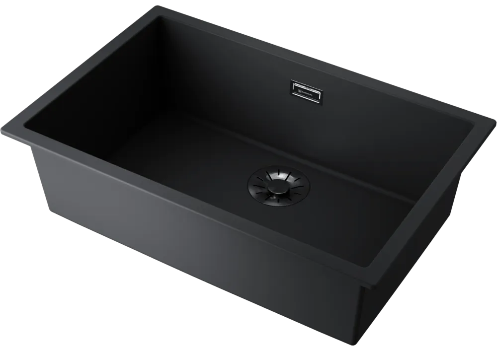 Детальное фото товара: Omoikiri Yamakawa 75-U/I-GB, мойка, керамика, графит