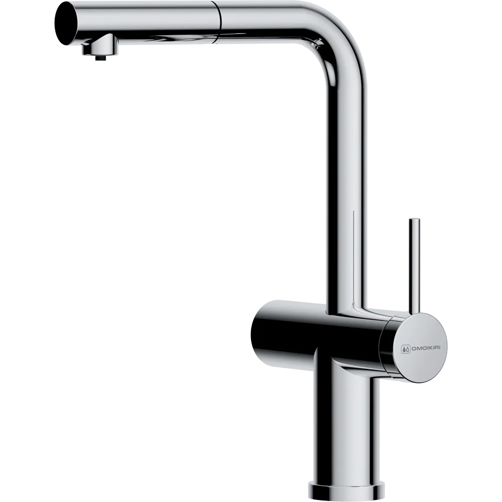 Фото товара: Omoikiri Karatsu-S-C, смеситель, хром