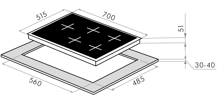 Схема встраивания