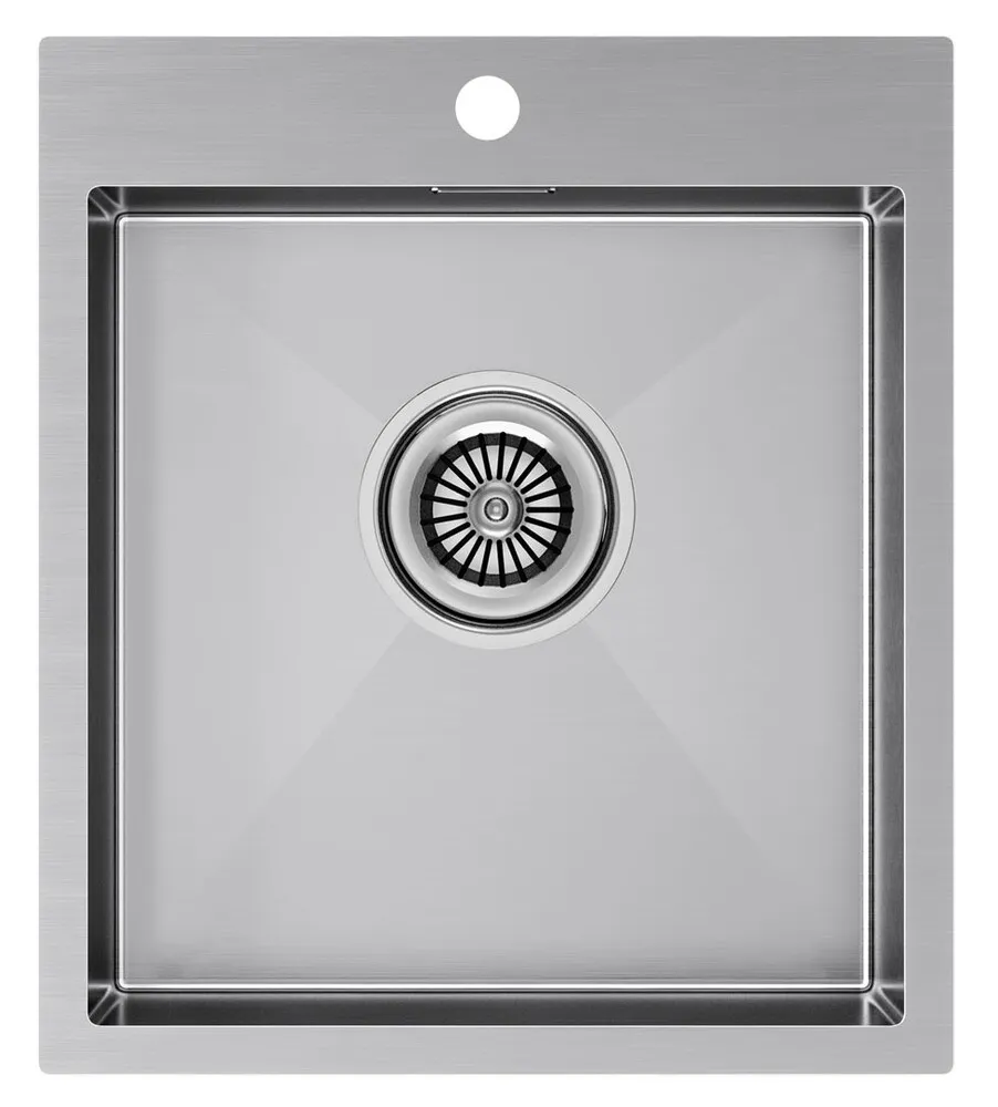 Фото товара: Paulmark KRONER 45, мойка, нержавеющая сталь брашированная