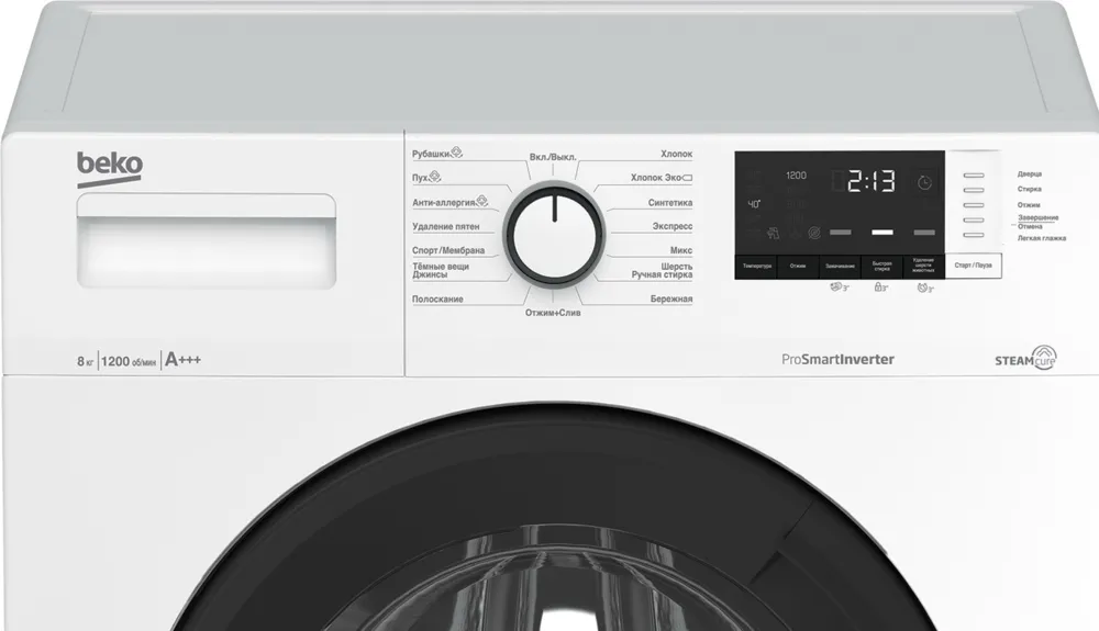 Детальное фото товара: Beko WSRE8612XAWI