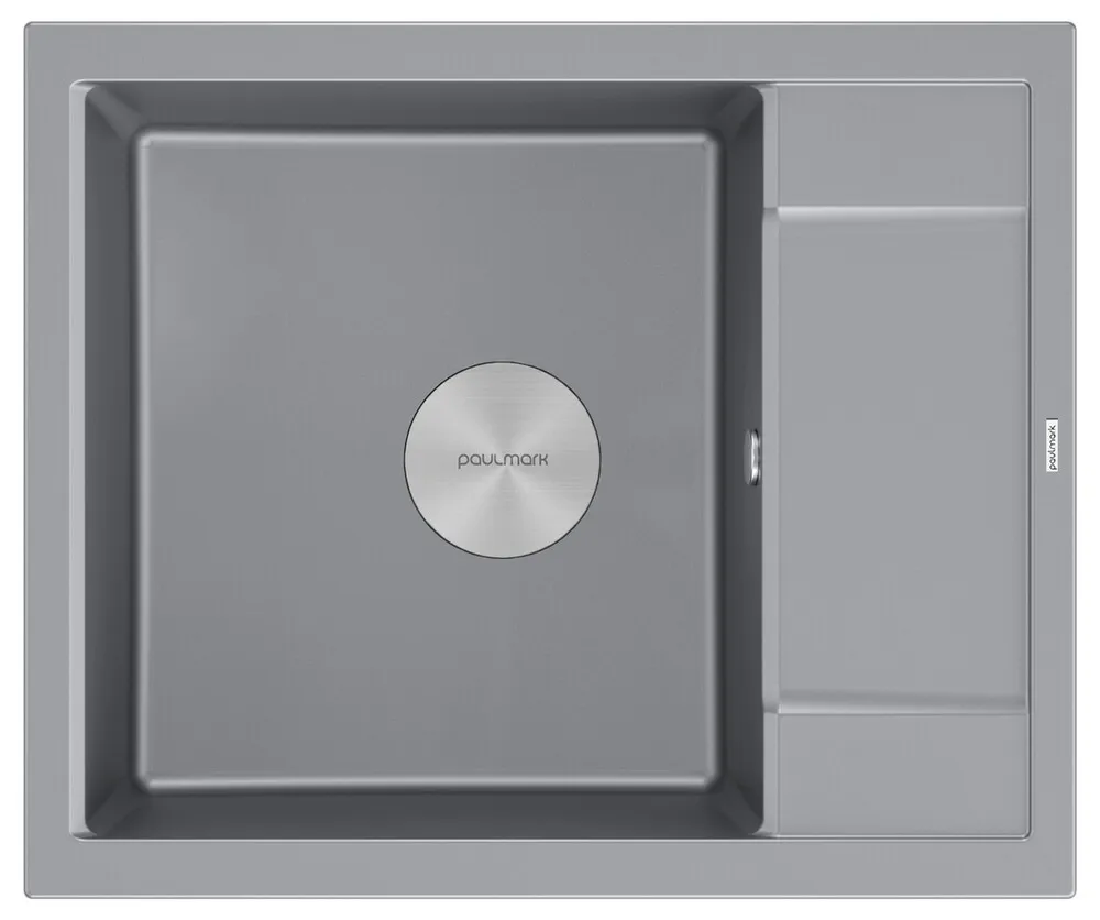 Фото товара: Paulmark FLUGEN 50-600, мойка, гранит, серый металлик