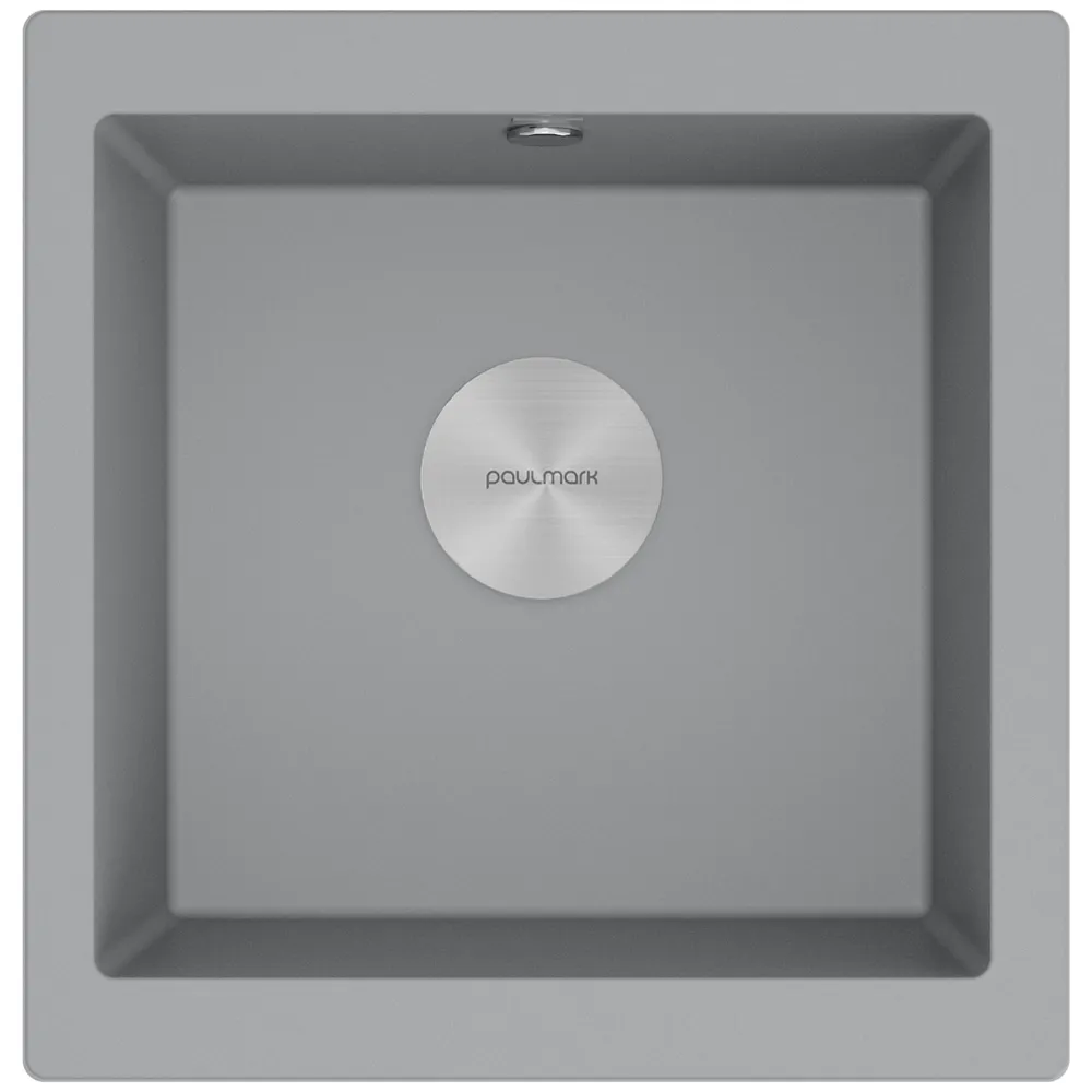 Фото товара: Paulmark GERA 50, мойка, гранит, серый металлик